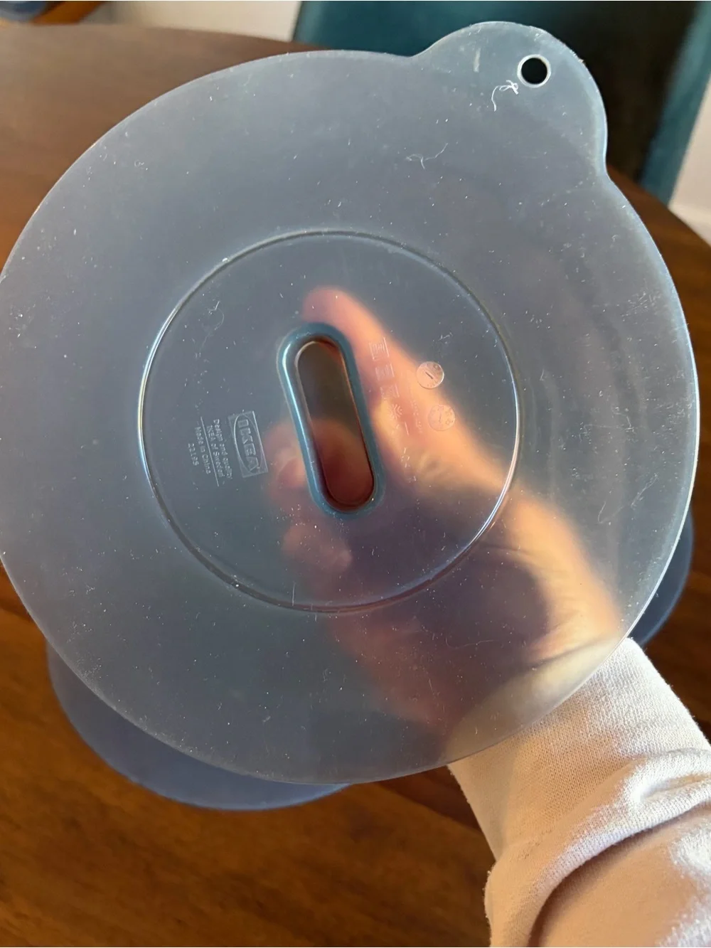 IKEA KLOCKREN Universal lid, set of 3, silicone